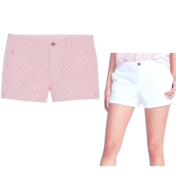 OLD NAVY Pink Eyelet Women's 🩳 shorts - Picture 1 of 6